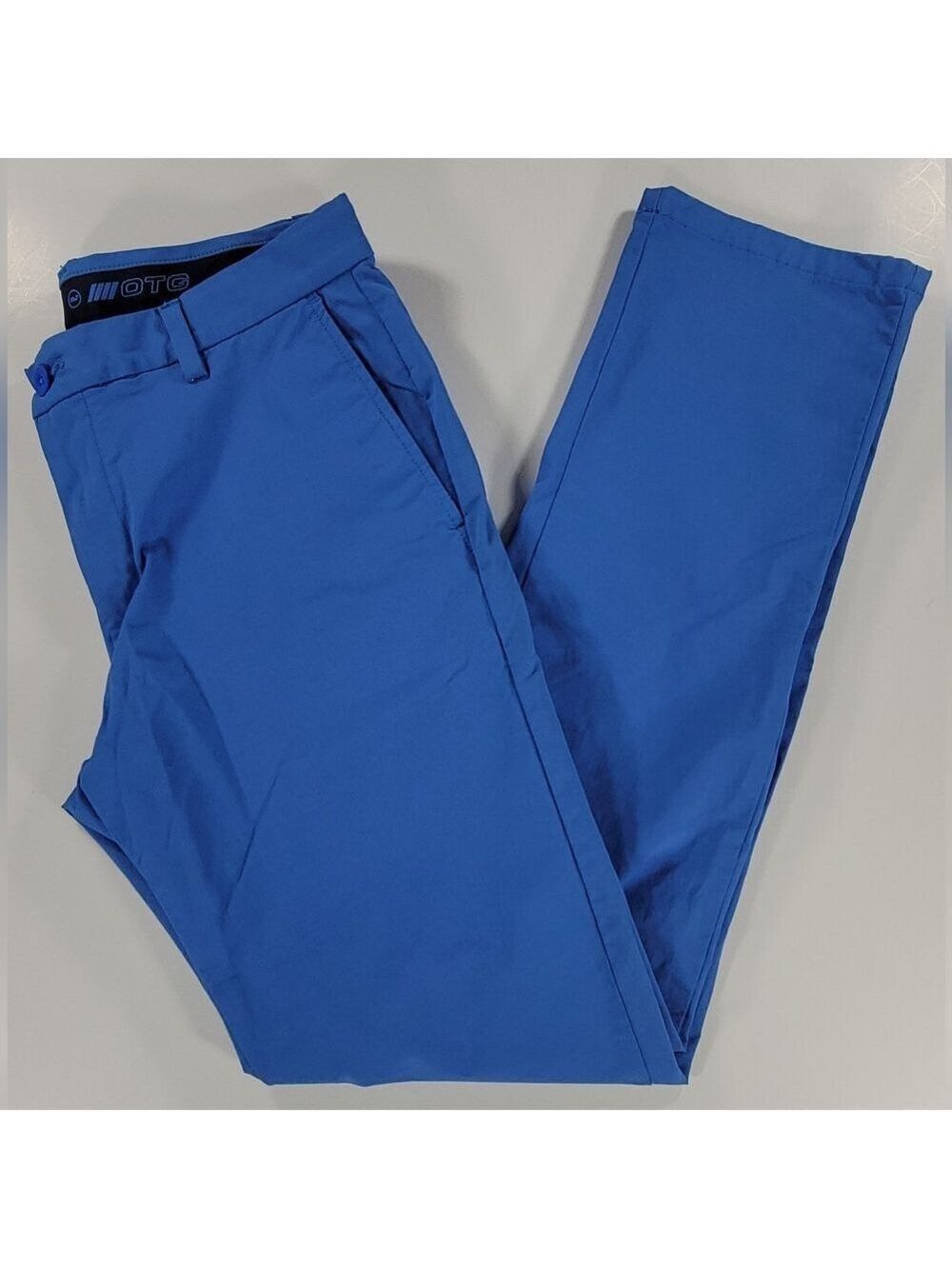 Vineyard Vines On-The-Go Performance Pants Mens 32x32 Blue Stretch OTG Casual